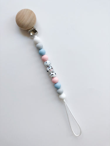 Terrazzo Pacifier Clip