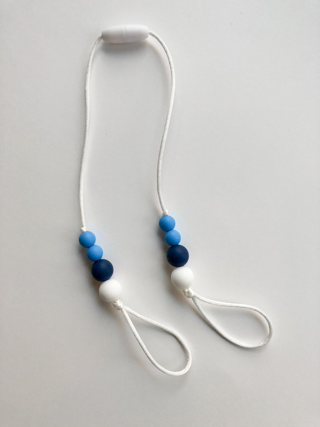 Blue/White Child Lanyard