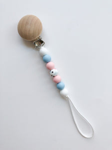 Terrazzo Mini Pacifier Clip