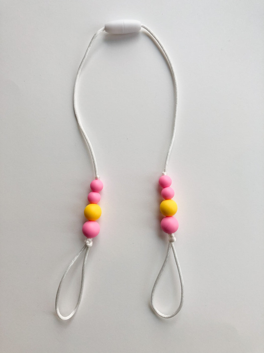 Pink/Yellow Child Lanyard